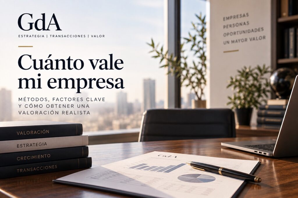 informe con graficos para saber cuanto vale mi empresa en una valoracion